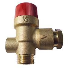 3 Bar Relief Valve, Male 1/2" BSP with optional gauge port e